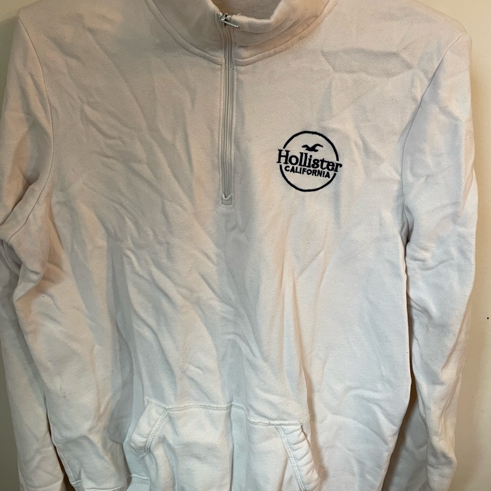 Hollis tee (L) 1/4 zip pull over sweatshirt
